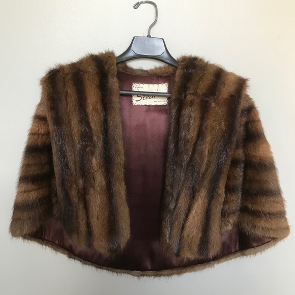 Vintage Mink Stole - Picture 1 of 6